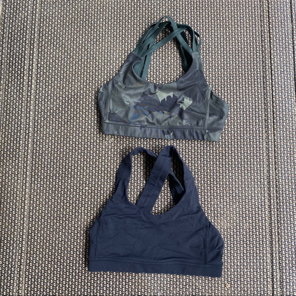 LOT 2 LuLulemon sports bras size 4